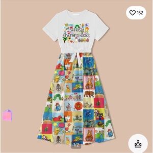 Teachersgram dress NWT XL but fits like a small or medium.Children’s book dress.